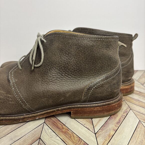 J Shoes Brown Leather Chukka BootMens sz 11 Lace-up  Handcrafted main image 14